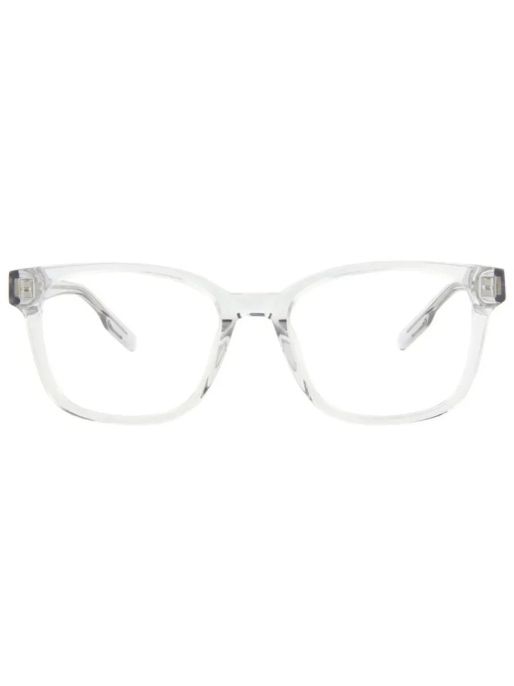 New Montblanc Women's Eyeglasses Square Rectangle Acetate Frame Mens Grey Grey